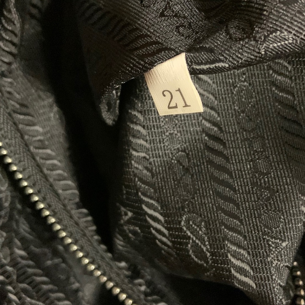 Authentic Prada Tessuto Spazzolat Nylon Briefcase Crossbody Bag - Picture 16 of 16